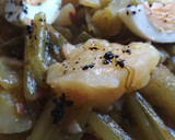 Foto del paso 4 de la receta: Borrajas con aceite de ajo negro