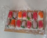 A picture of step 4 of ★Ice tray Sushi★.