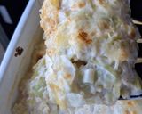 Une image de l'étape 3 de GRATIN DE RAVIOLES AUX POIREAUX,.