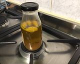 Une image de l'étape 7 de Pommes de terre et courgettes au bouillon de chapon.