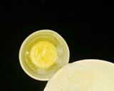 A picture of step 3 of Stylish and weird boiled egg.