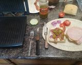 A picture of step 2 of Panini Sandwich.