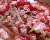Foto langkah ke 5 dari resep Tumis Manisa Udang Tempe.