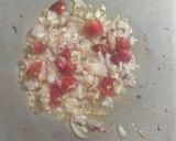 A picture of step 4 of Meethi Alo.