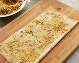 A picture of step 3 of Pecan and almond baklava.