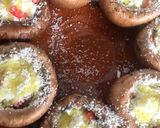Foto del paso 5 de la receta: Champiñones Portobello rellenos de huevo de codorniz y queso feta griego
