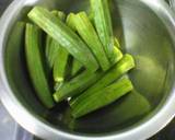 Malai stuff okra recipe step 1 photo