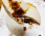 A picture of step 7 of Muaan pitha.