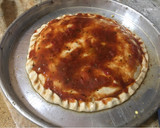 Foto del paso 5 de la receta: Pizza rellena a mi manera 🍕🍕🍅🍅
