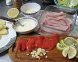 Foto del paso 1 de la receta: Filet de lomito de atún en papillón, cocinado en parrigas