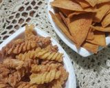 صورة لخطوة 1 من وصفة مكرونة مقرمشة و دوريتوس صنع منزلي 😋😍