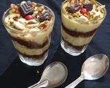 A picture of step 5 of Custard coffee pudding.