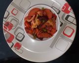 বিট গাজরের মিশেল তরকারি (beet gajarer mishel tarkari recipe in Bengali) রেসিপি ধাপ - 4 ছবি