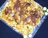 A picture of step 23 of Chargha biryani.