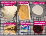 Foto langkah ke 1 dari resep Roti tape coklat lumer.