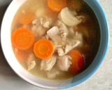Foto langkah ke 4 dari resep Sup Pekcamke / Sup Ayam Hainan.