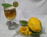 Foto langkah ke 4 dari resep Mangga Mint Jeruk Nipis.