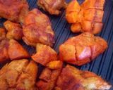 A picture of step 4 of Bonless #chicken #Tikka #biryani #wid #mango #chunks.