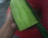 Hình bước làm 1 của món Bí đao dầm đường