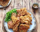 Foto langkah ke 10 dari resep Ayam Kremes Sambal Bawang.