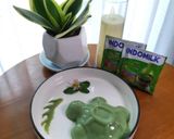 Foto langkah ke 5 dari resep Silky pudding matcha.