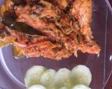 A picture of step 6 of Karelay chicken.
