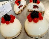 Une image de l'étape 8 de Cheesecake aux fruits rouges.
