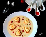 A picture of step 9 of Thandai Shahi Tukda Hearts.