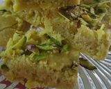 A picture of step 1 of Shahi Mysore pak.