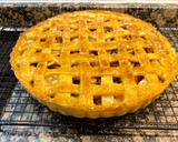 Foto del paso 14 de la receta: Pastel con nueces, pasas, manzanas y cabello de ángel