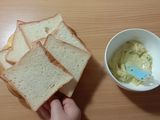 Garlic bread roti tawar