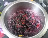 A picture of step 2 of Mulberry Ice cream.