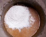 A picture of step 5 of Whole Wheat Jaggery Cake.