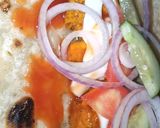 A picture of step 3 of Boti roll paratha😋بوٹی رول پراٹھا😋.