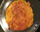 A picture of step 3 of Kodhu Pudla (Pumpkin Crepe).