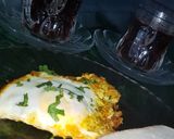 A picture of step 6 of Iranian omelette.