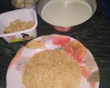A picture of step 1 of Gajar Semiya Halwa.