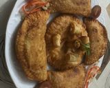 Foto del paso 3 de la receta Empanadillas de atún olivas negras y queso de fundir