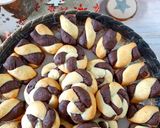 Une image de l'étape 4 de Biscuits vanille cacao.