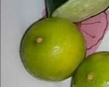 A picture of step 1 of Cucumber juice.