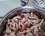 Pulykamell tokány gluténmentesen recept fázis 3 fotója