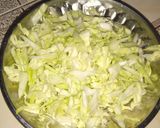 A picture of step 2 of Chinese fried rice.