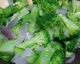 A picture of step 7 of Broccoli almond soup.