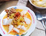 Foto langkah ke 5 dari resep Ketupat Sayur Daging Kambing.