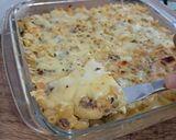 Foto langkah ke 6 dari resep Makaroni panggang super simple. Tanpa saus bechamel.