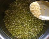A picture of step 1 of Moong beans detox Soup.