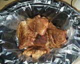 A picture of step 2 of Neck Bones Puerto Rican.
