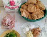 Foto langkah ke 1 dari resep 117. Tahu Bakso Ayam.