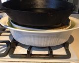 A picture of step 4 of California Farm Oven Baked Gyros Meat.