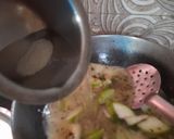A picture of step 3 of Samak rice.